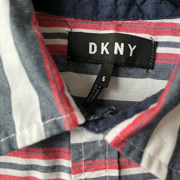 Boys DKNY short sleeve button up shirt - Picture 3 of 6